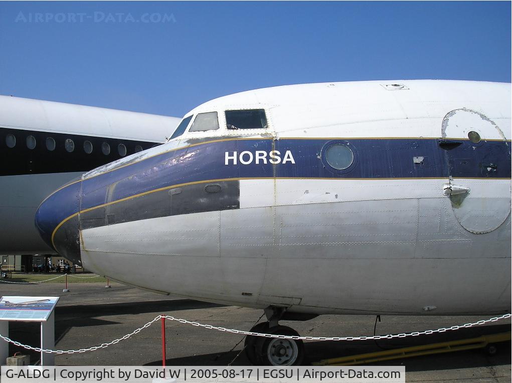 G-ALDG, Handley Page HP.81 Hermes IV C/N 08, On display