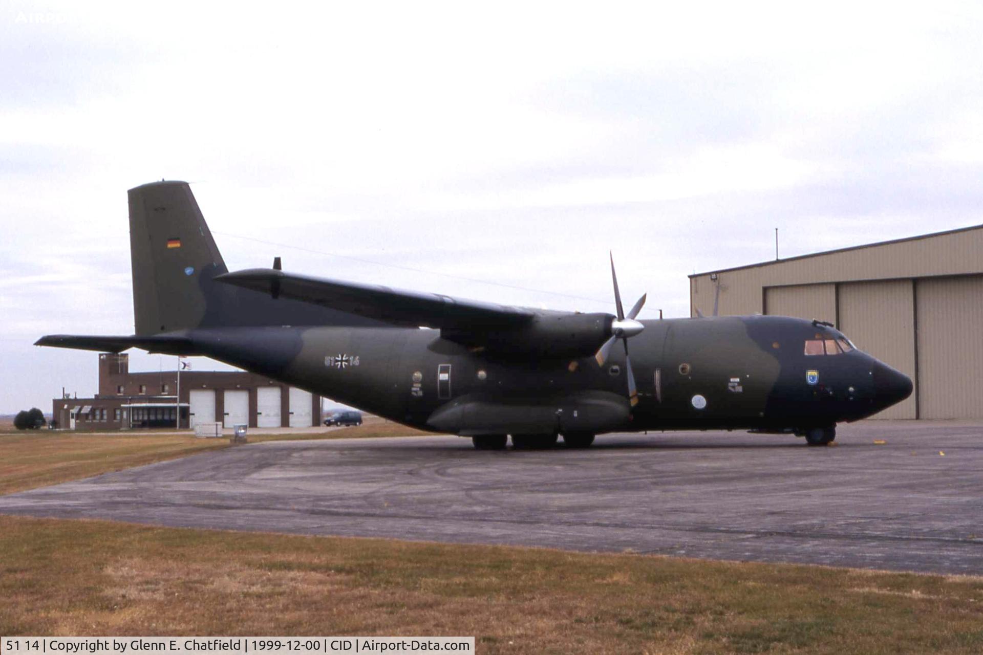 51 14, Transall C-160D C/N D151, German Transall C.160 from LTG-62 on the Rockwell-Collins ramp