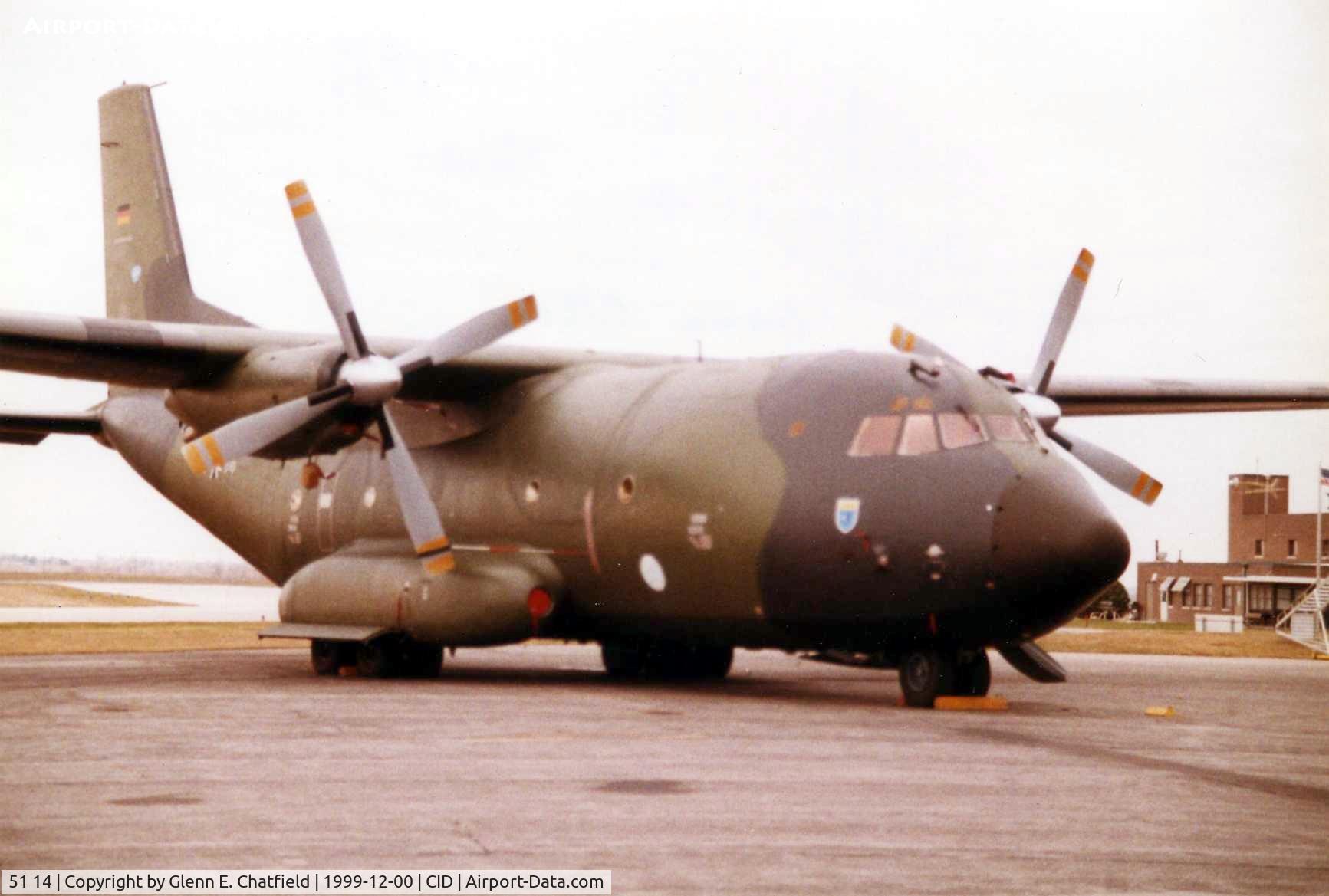 51 14, Transall C-160D C/N D151, German Transall C.160  from LTG-62 on the Rockwell-Collins ramp