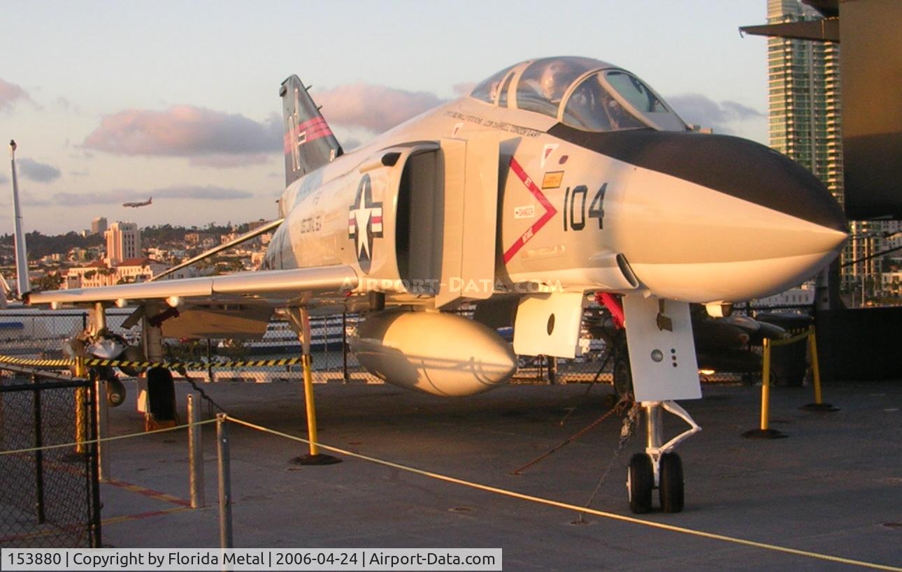 153880, McDonnell F-4S Phantom II C/N 2466, F-4S at Midway