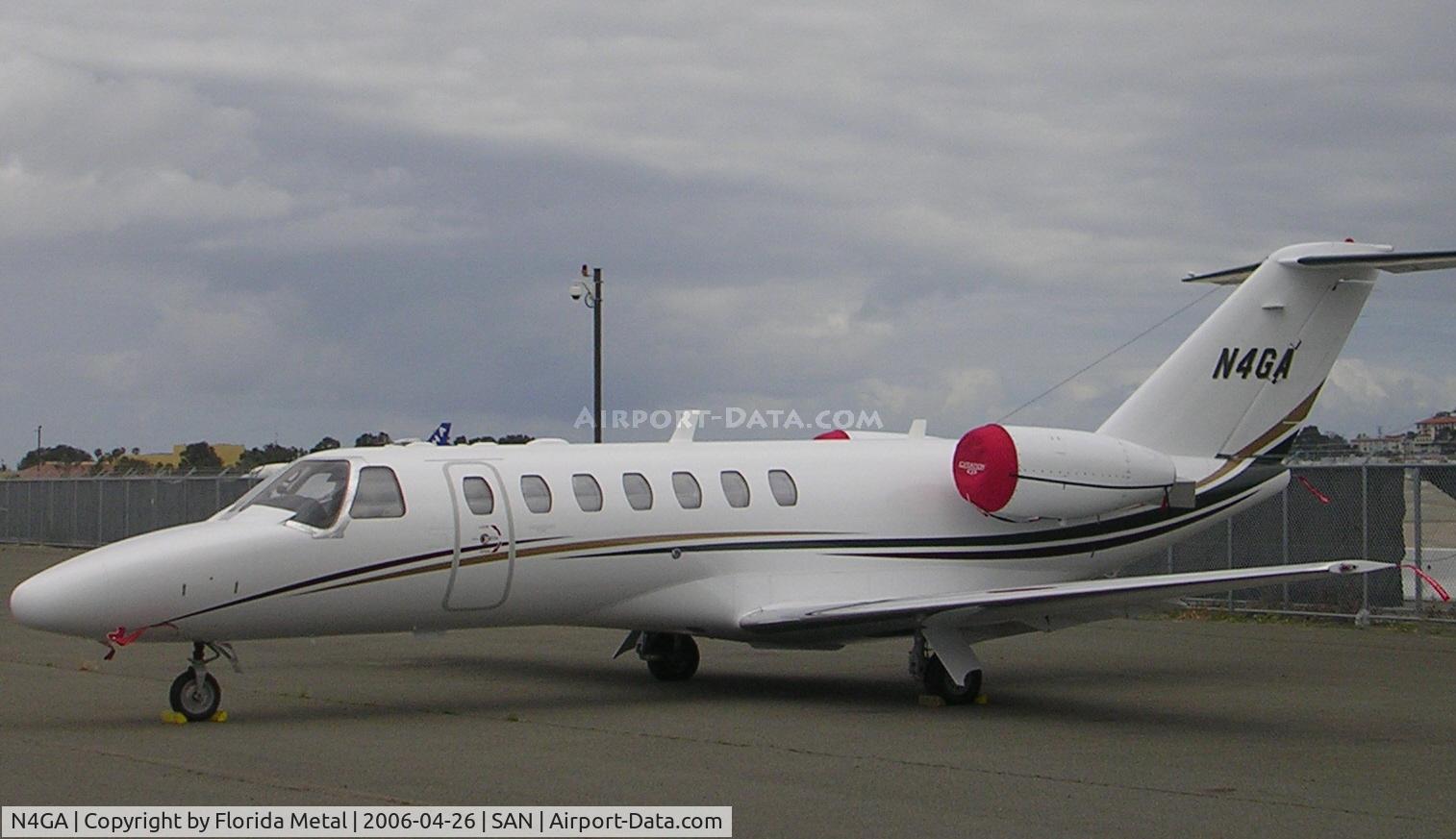 N4GA, 2005 Cessna 525B CitationJet CJ3 C/N 525B0055, AOPA plane