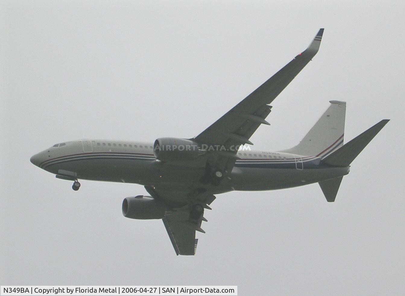 N349BA, 2000 Boeing 737-73Q C/N 30789, BBJ