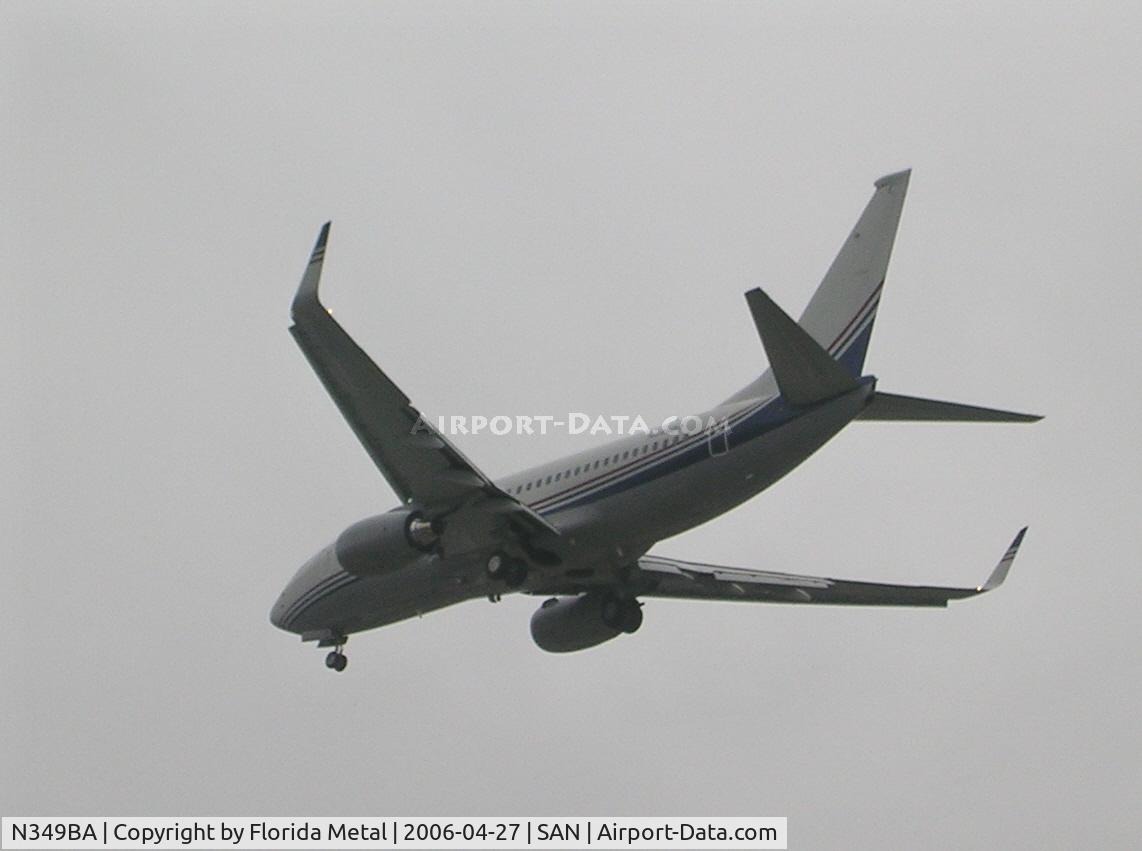 N349BA, 2000 Boeing 737-73Q C/N 30789, BBJ