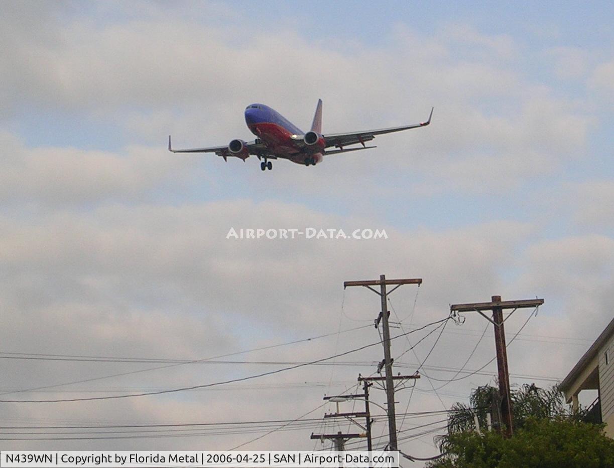 N439WN, 2003 Boeing 737-7H4 C/N 29834, Southwest