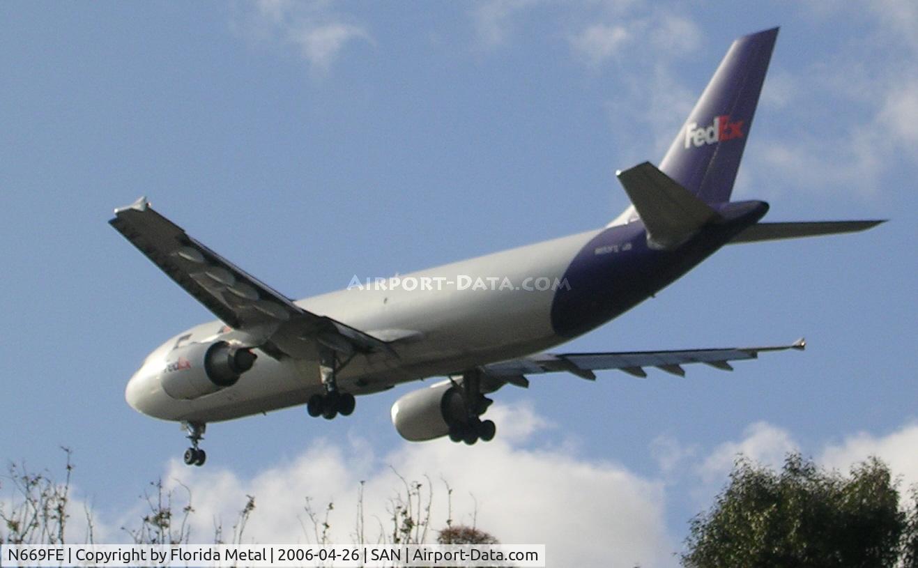 N669FE, 1996 Airbus A300F4-605R C/N 774, Fed Ex