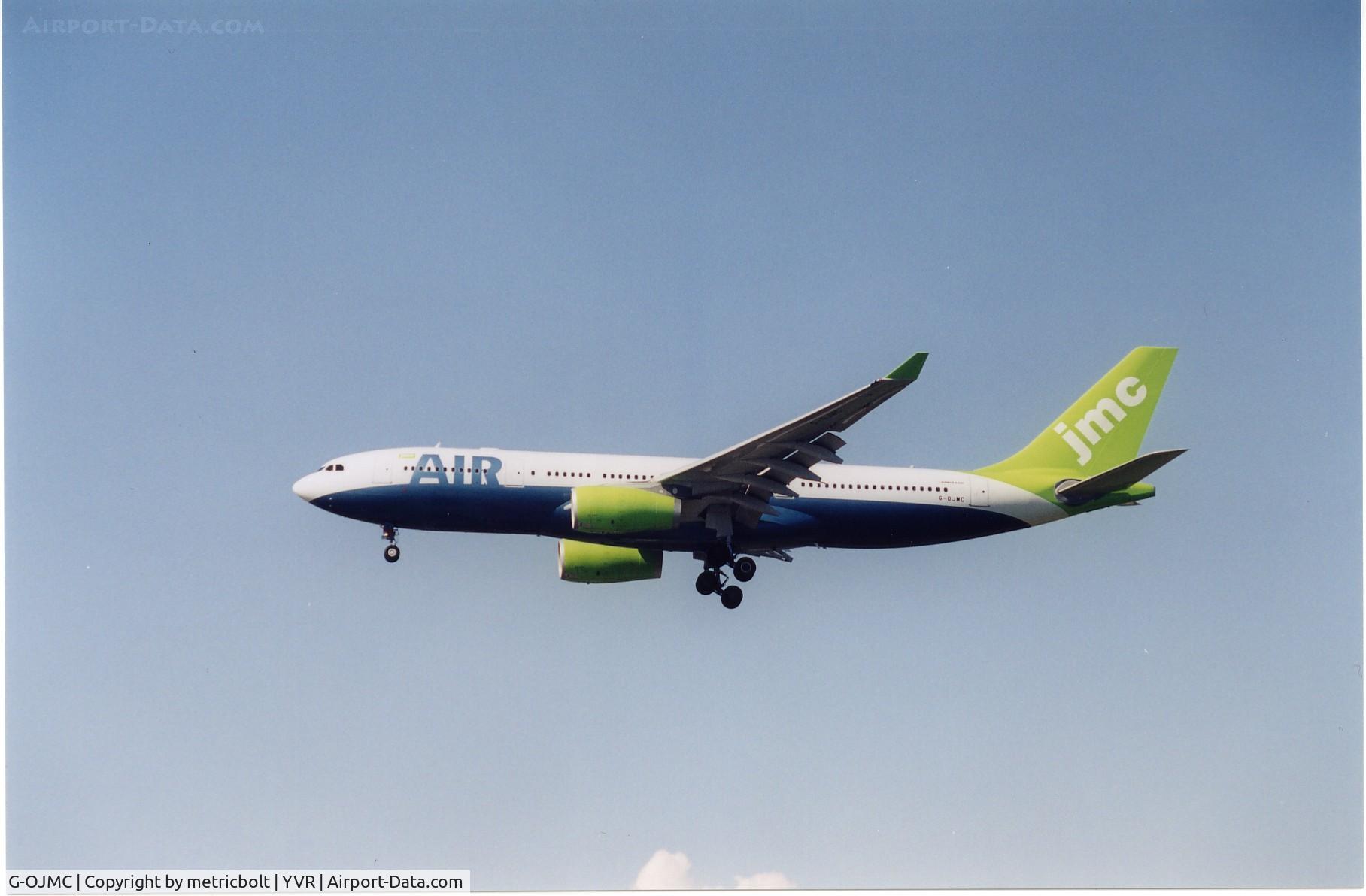 G-OJMC, 2002 Airbus A330-243 C/N 456, Operating for JMC Air,Jun.2002