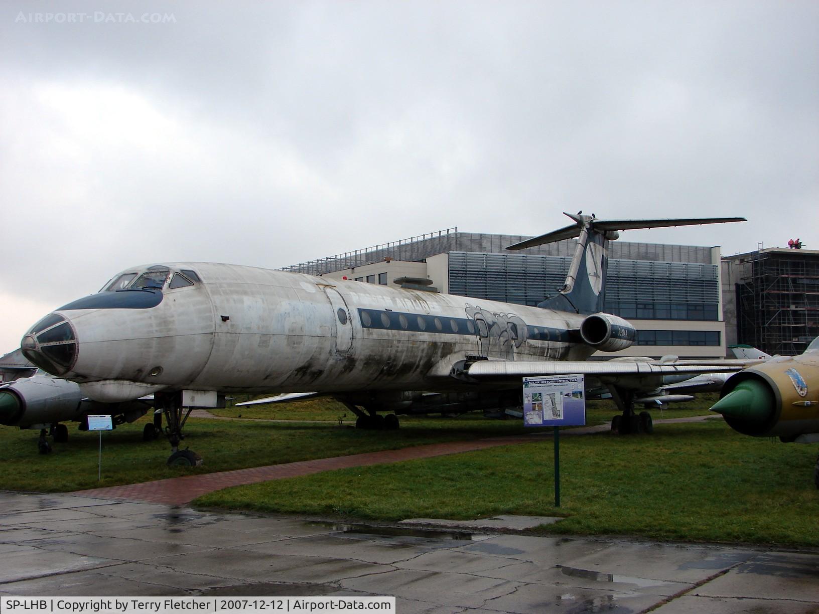 SP-LHB, 1973 Tupolev Tu-134A C/N 3351809, Ex LOT Tu134 preserved at the Poland Aviation Museum in Krakow