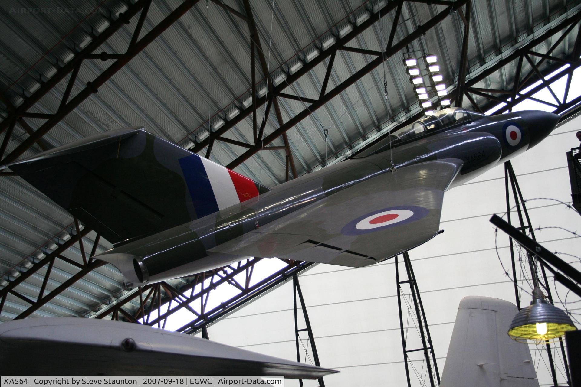 XA564, Gloster Javelin FAW.1 C/N Not found XA564, Taken at Cosford 18th September 2007
