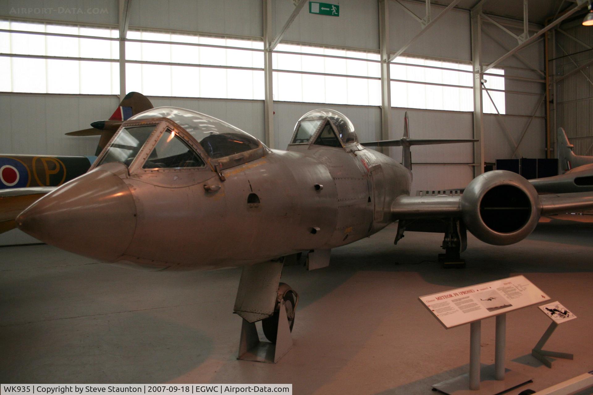 WK935, Gloster Meteor F.8(Mod) C/N Not found WK935, Taken at Cosford 18th September 2007