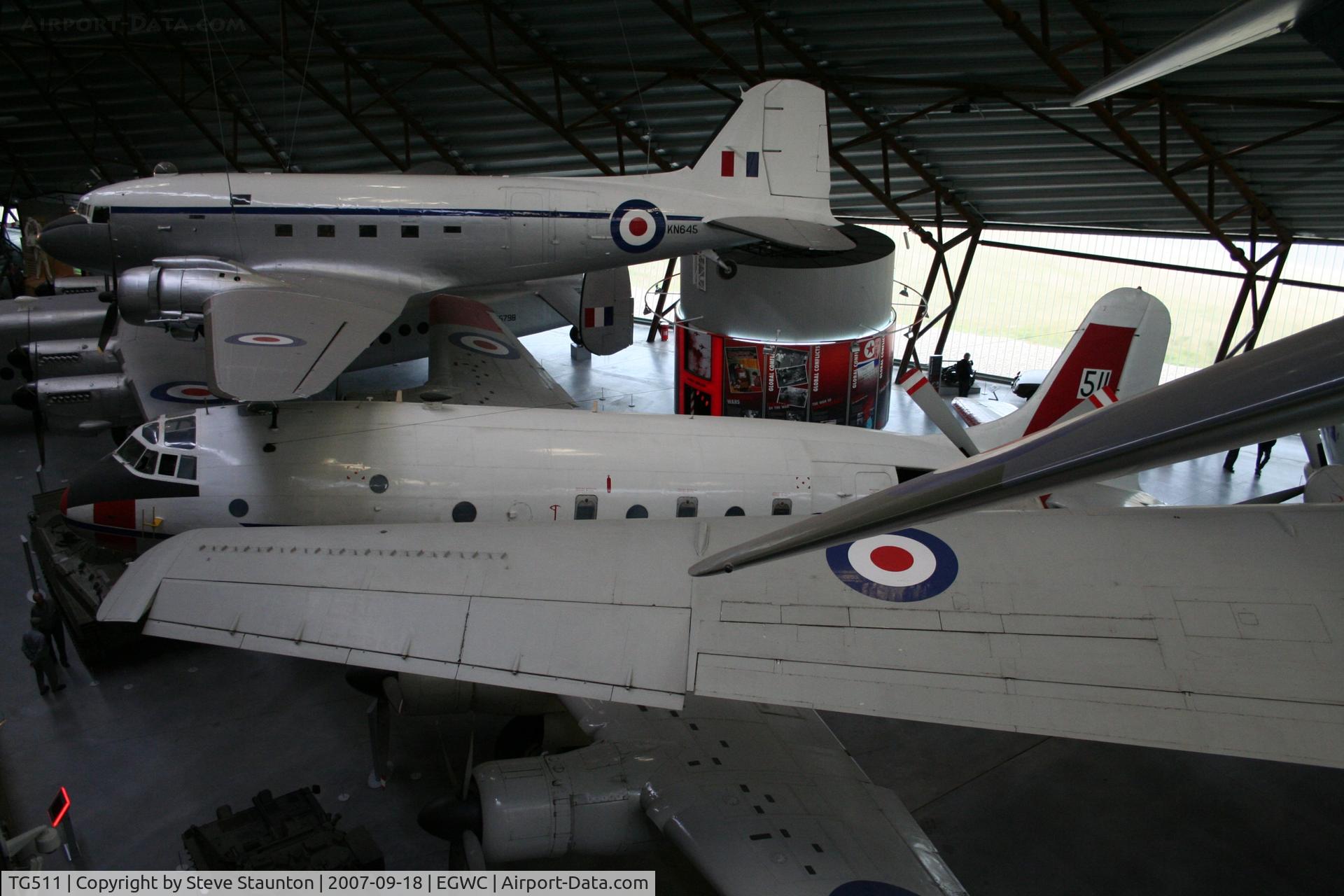 TG511, 1948 Handley Page Hastings T.5 C/N HP67/21, Taken at Cosford 18th September 2007