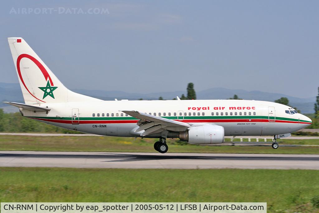 CN-RNM, 1999 Boeing 737-7B6 C/N 28984, touch down
