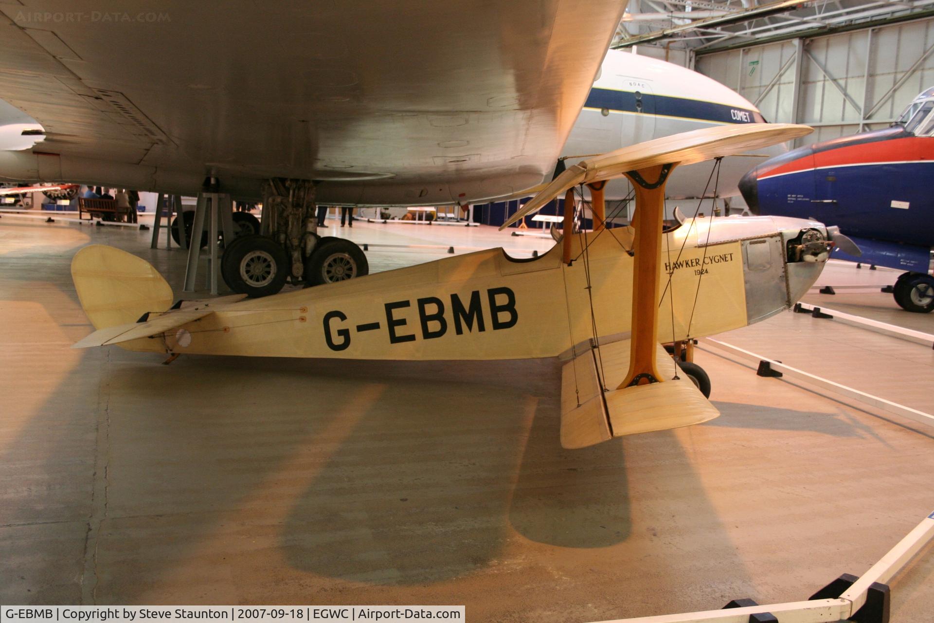 G-EBMB, 1924 Hawker Cygnet 1 C/N 1, Taken at Cosford 18th September 2007