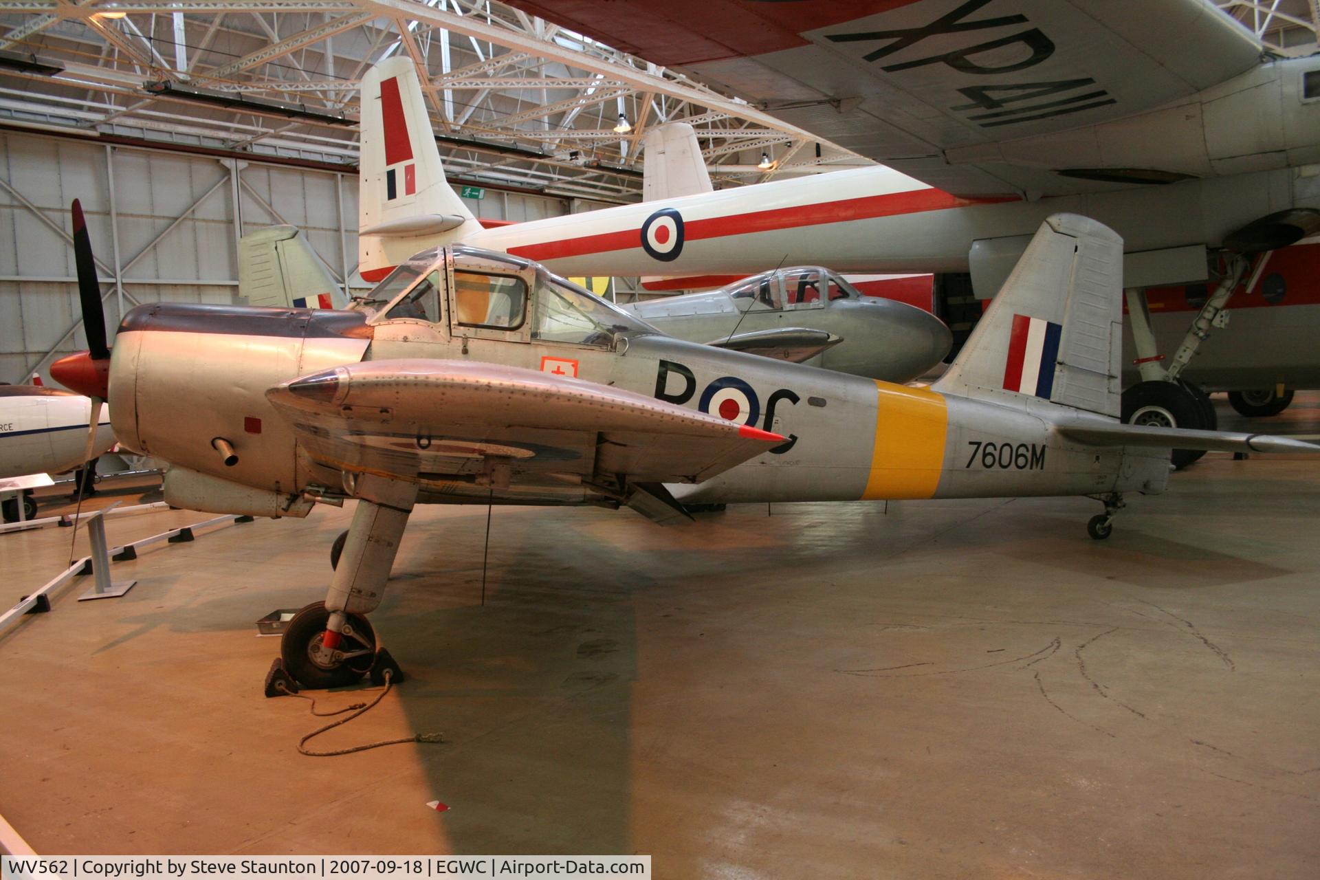 WV562, Percival P-56 Provost T.1 C/N PAC/56/108, Taken at Cosford 18th September 2007