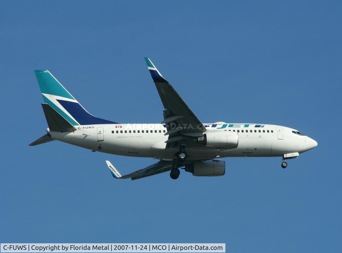 C-FUWS, 2004 Boeing 737-7CT C/N 32765, West Jet