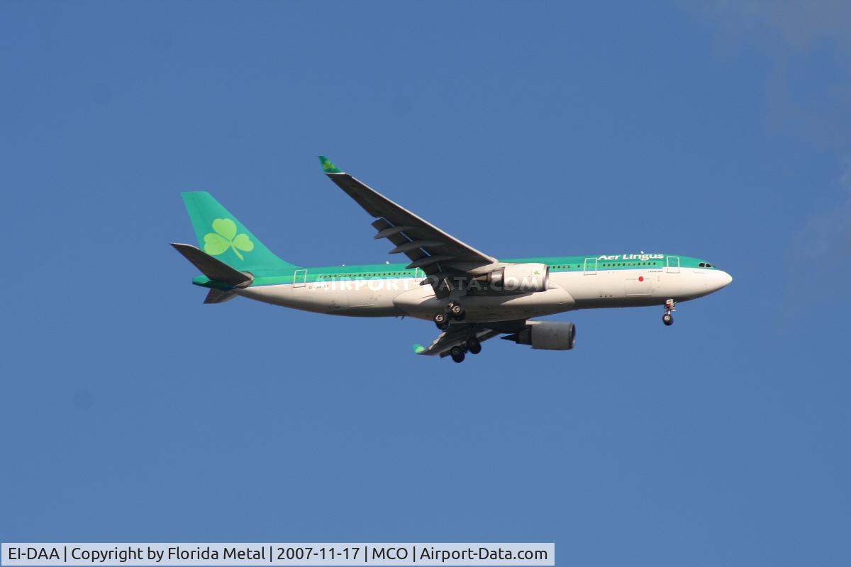 EI-DAA, 2001 Airbus A330-202 C/N 397, Aer Lingus