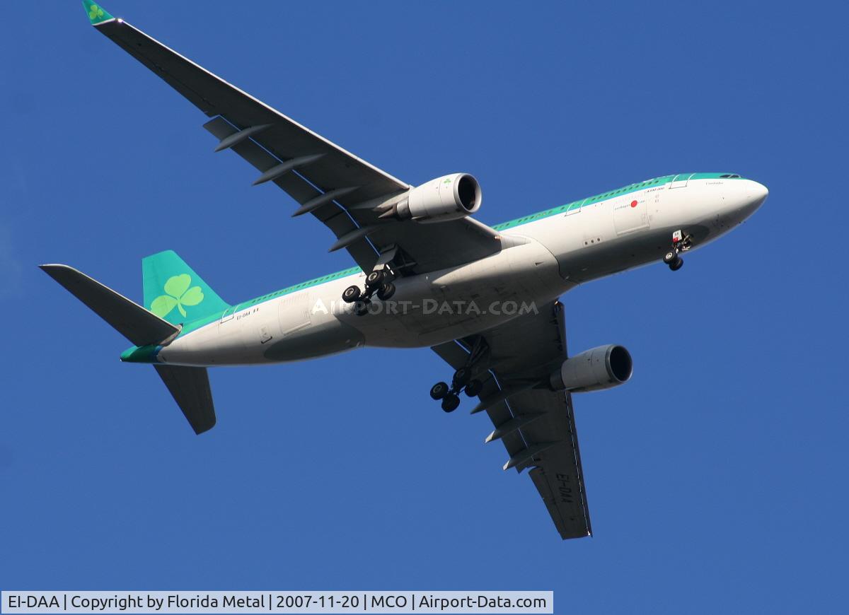 EI-DAA, 2001 Airbus A330-202 C/N 397, Aer Lingus