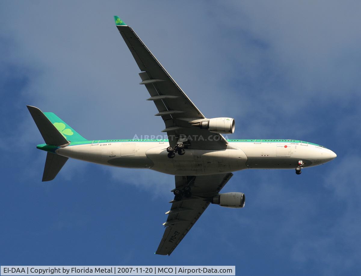 EI-DAA, 2001 Airbus A330-202 C/N 397, Aer Lingus