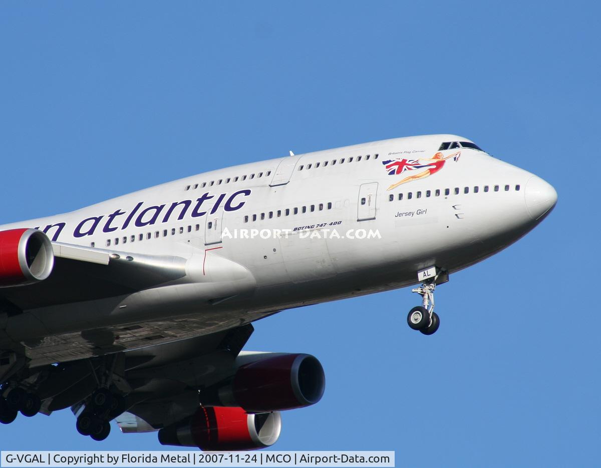 G-VGAL, 2001 Boeing 747-443 C/N 32337, Virgin