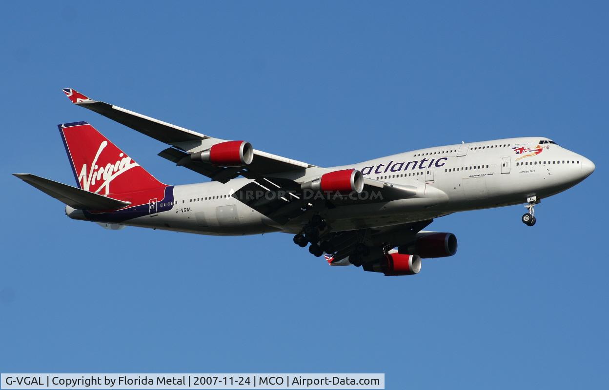 G-VGAL, 2001 Boeing 747-443 C/N 32337, Virgin