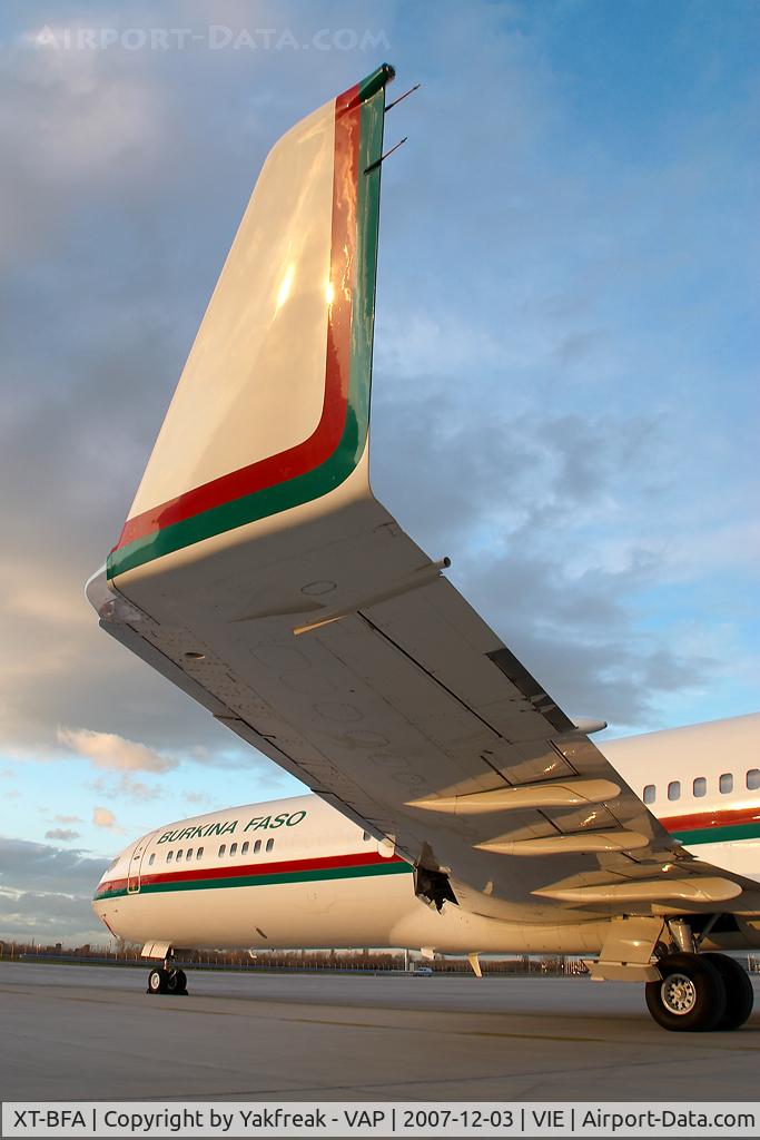 XT-BFA, 1981 Boeing 727-282 C/N 22430, Burkina Faso Government Boeing 727-200