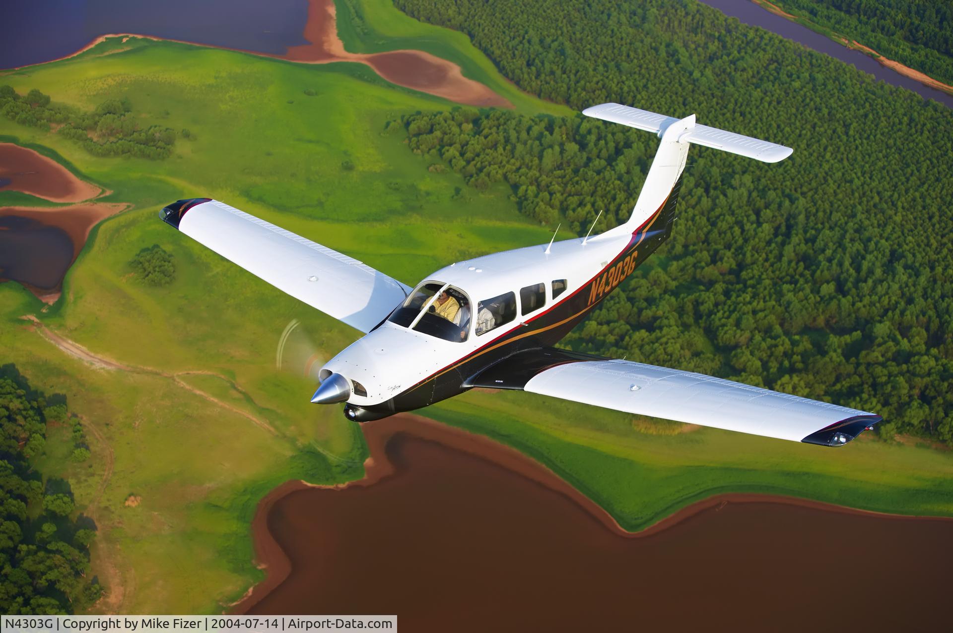 N4303G, 1983 Piper PA-28RT-201T Arrow IV C/N 28R-8331035, N4303G In-Flight