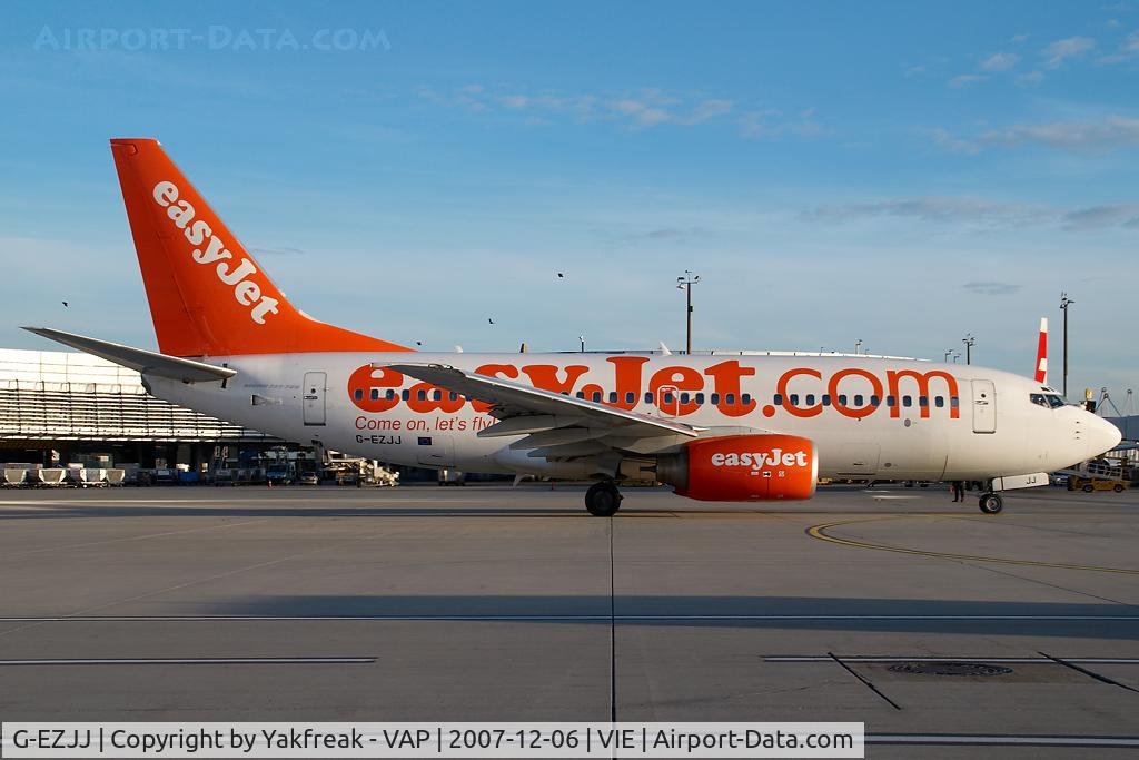 G-EZJJ, 2002 Boeing 737-73V C/N 30245, Easyjet Boeing 737-700