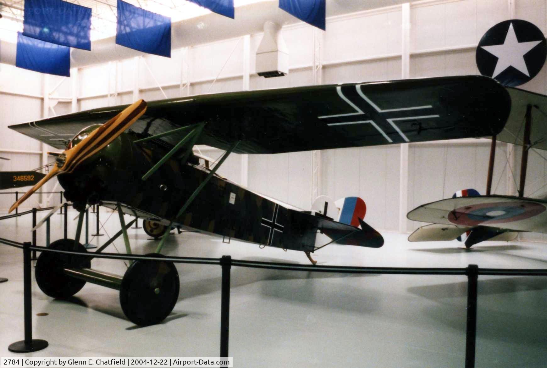 2784, Fokker D.8/E.5 C/N Not found 2784, Fokker D.8 at the Army Aviation Museum