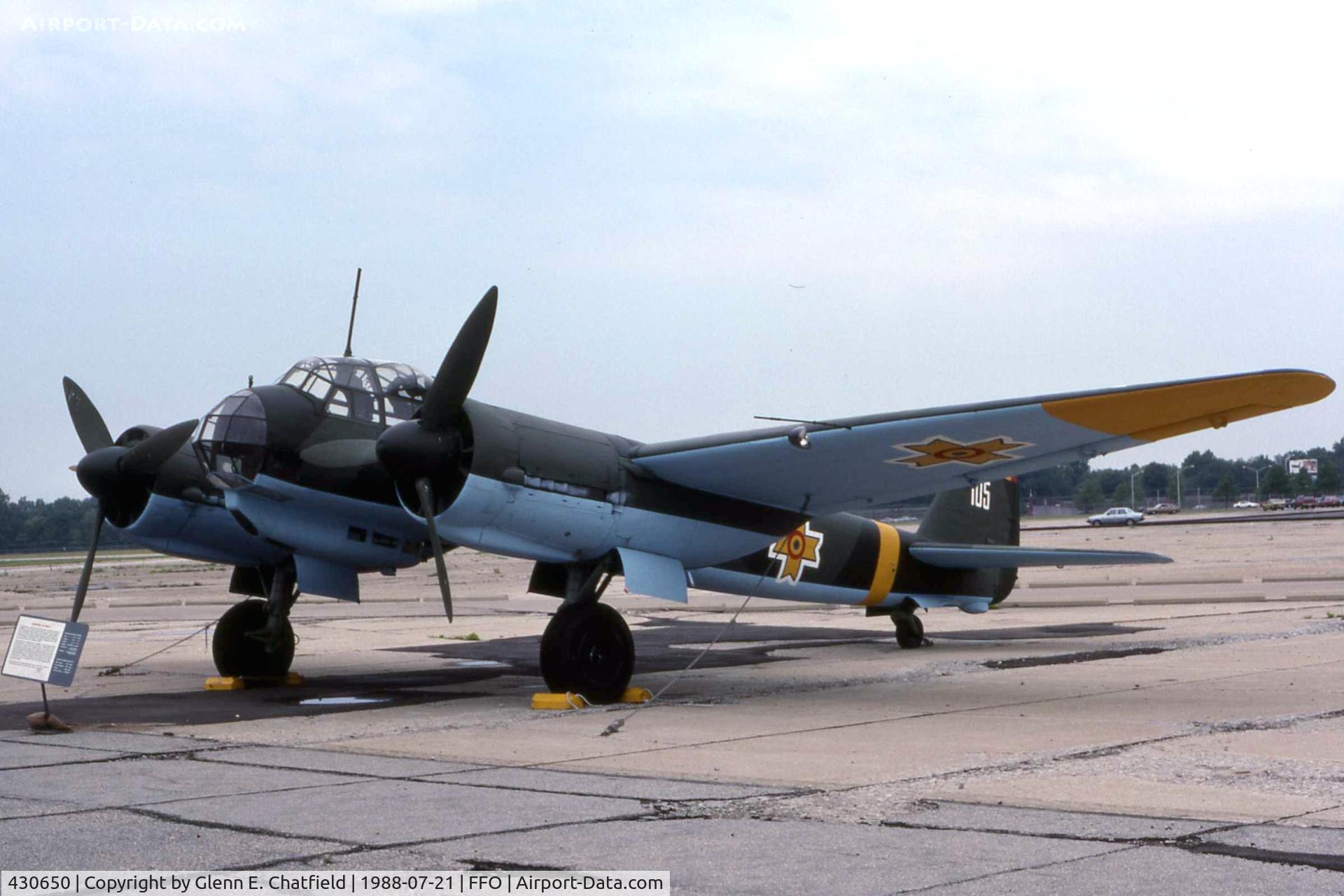 430650, 1943 Junkers Ju-88D-1/Trop C/N HK595, Ju.88D-1 at the National Museum of the U.S. Air Force