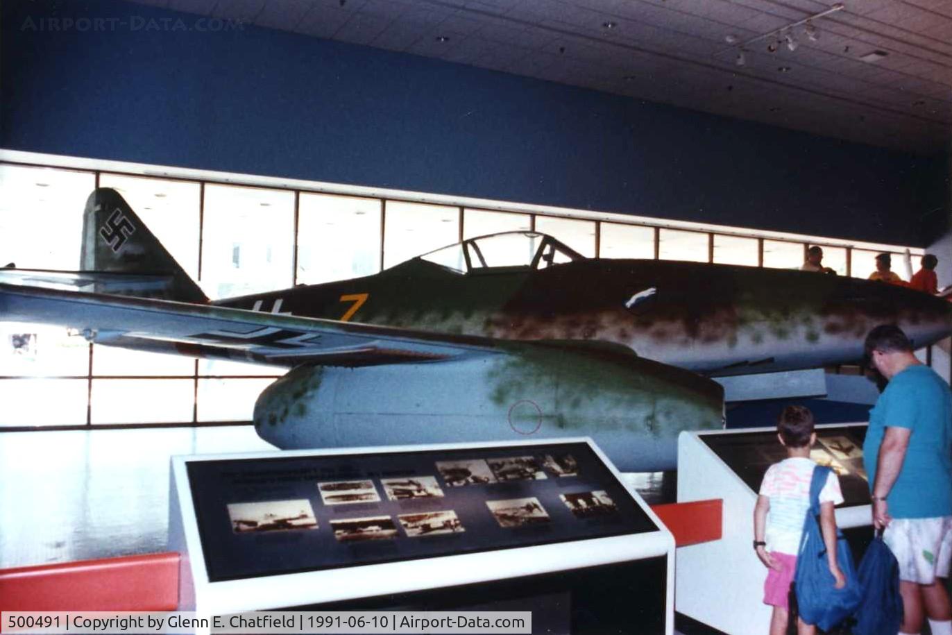 500491, Messerschmitt Me-262A-1a Schwalbe C/N Not found 500491, Me. 262 at the National Air & Space Museum