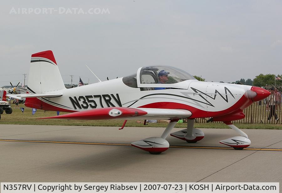 N357RV, 2005 Vans RV-7A C/N 70572, RV-7A