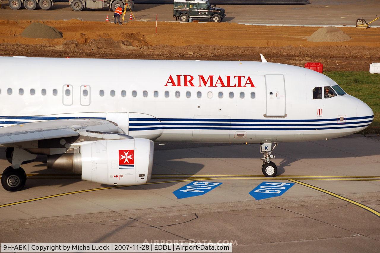 9H-AEK, 2004 Airbus A320-211 C/N 2291, Look at the First Officer - he saw something and kept looking back