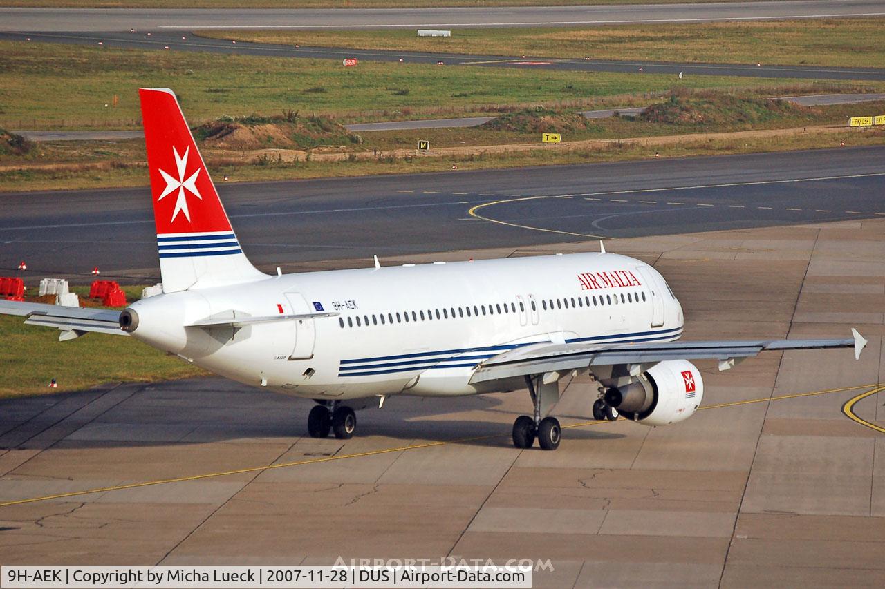 9H-AEK, 2004 Airbus A320-211 C/N 2291, backside...