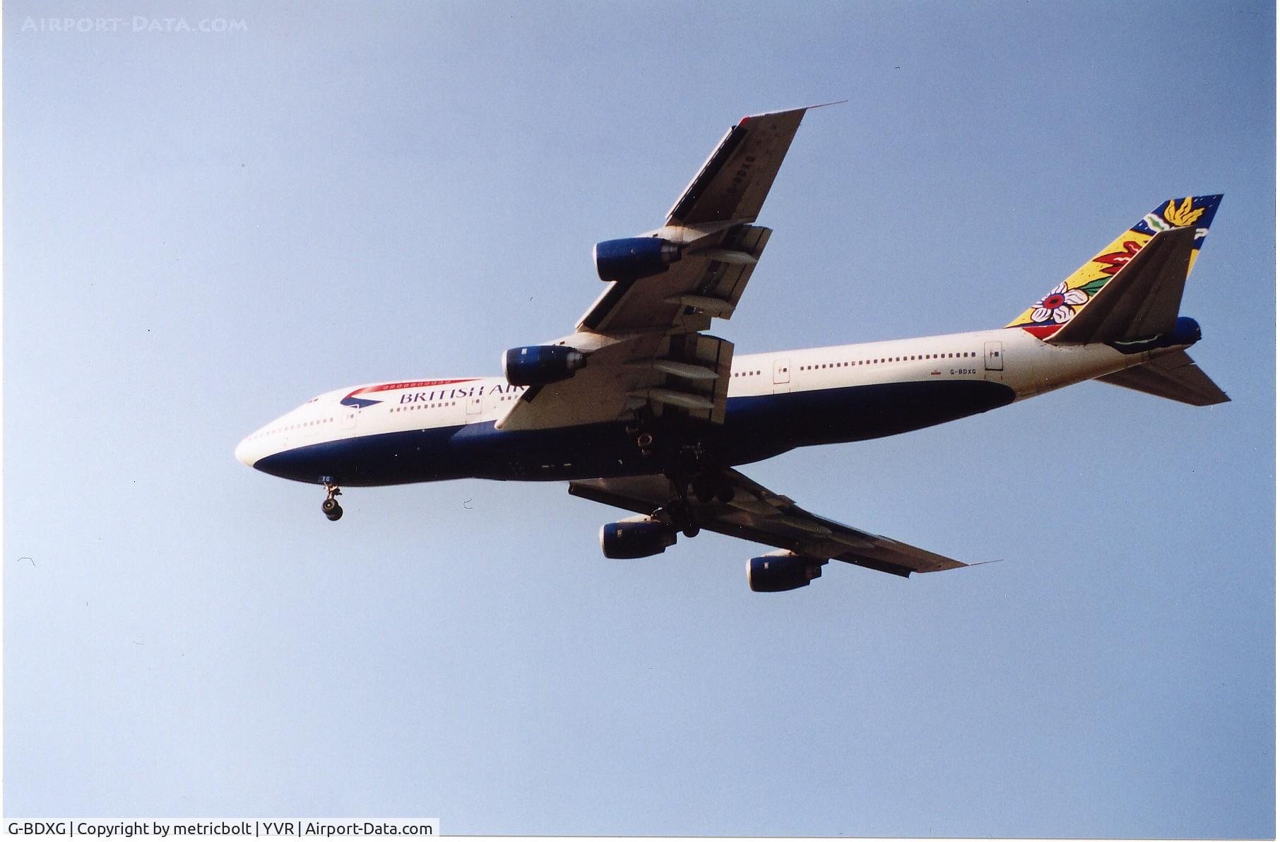 G-BDXG, 1977 Boeing 747-236B C/N 21536, In British Airways 