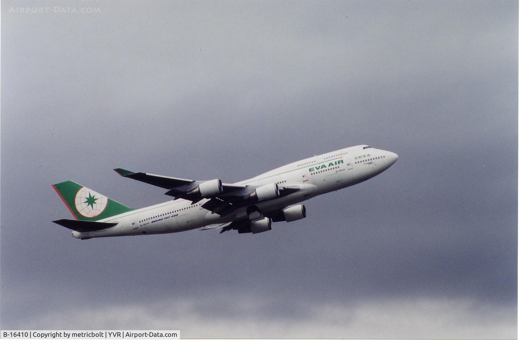 B-16410, 1997 Boeing 747-45E C/N 29061, Departing For TPE,Aug.2002