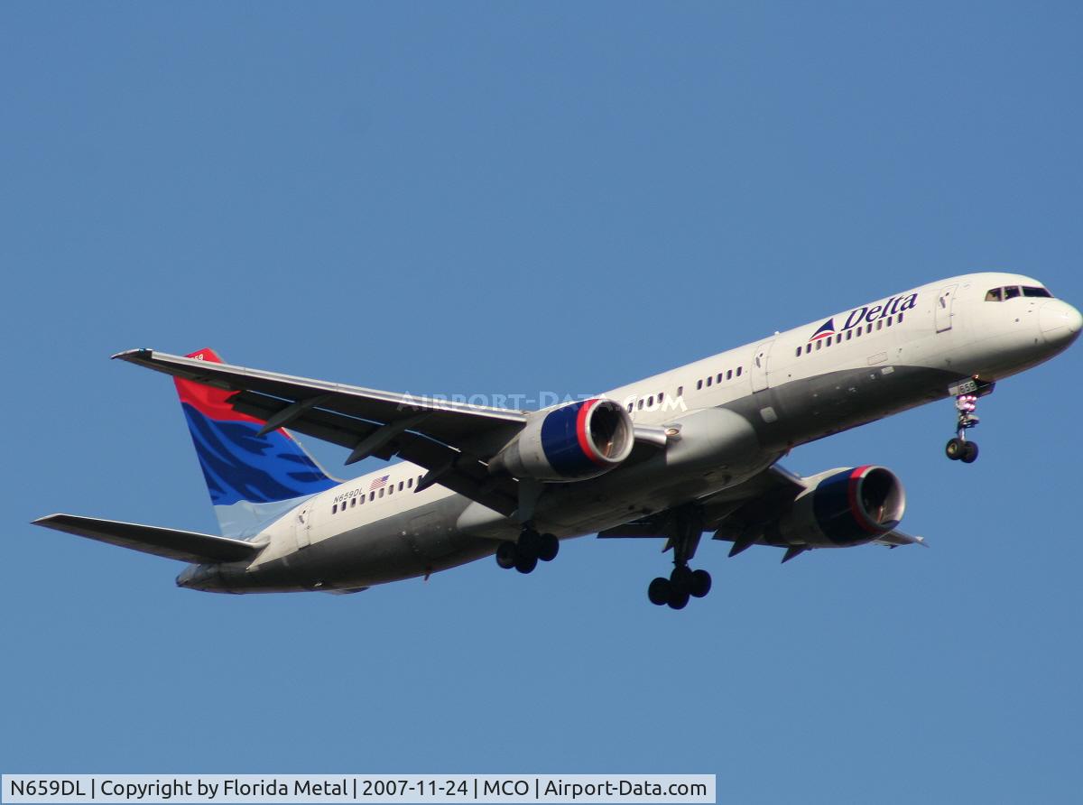 N659DL, 1990 Boeing 757-232 C/N 24421, Delta