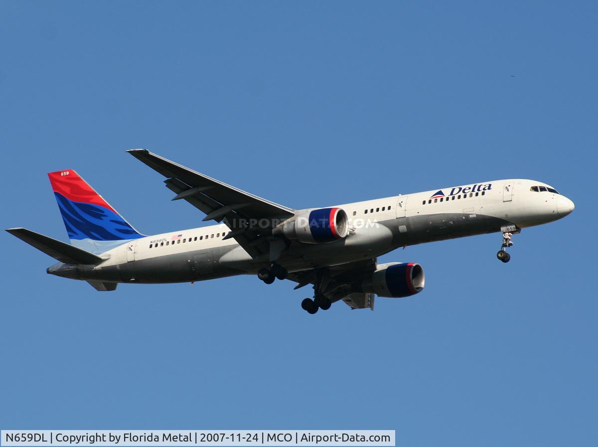 N659DL, 1990 Boeing 757-232 C/N 24421, Delta