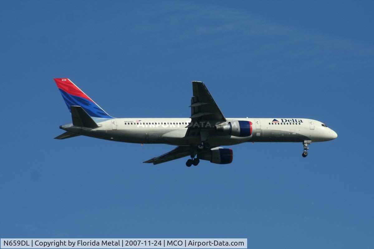 N659DL, 1990 Boeing 757-232 C/N 24421, Delta