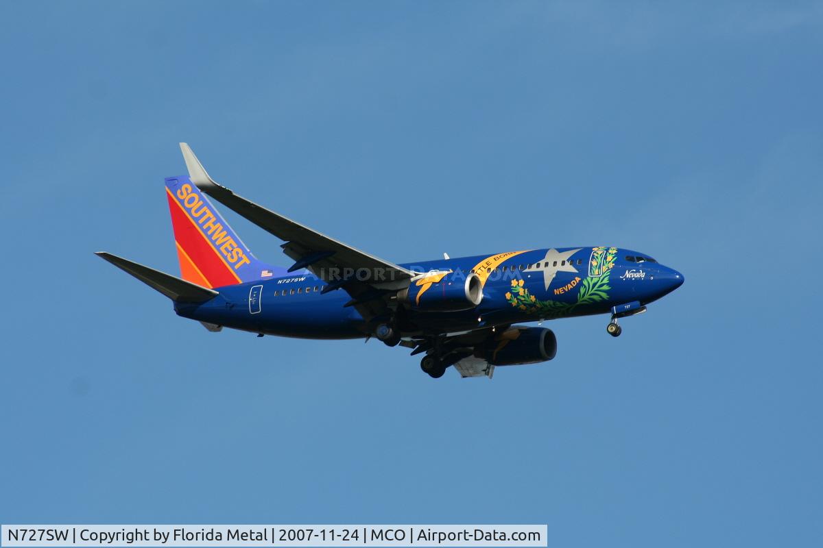 N727SW, 1999 Boeing 737-7H4 C/N 27859, Battle Born Nevada One