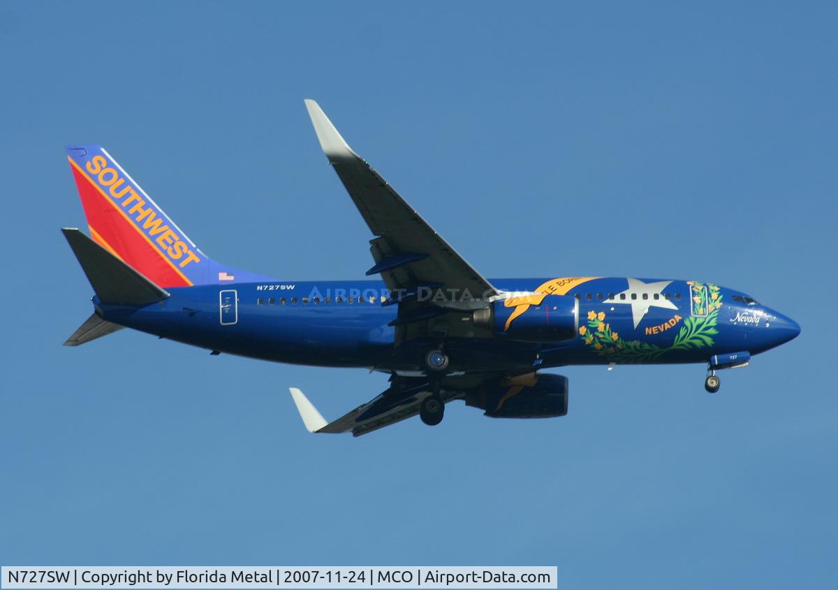 N727SW, 1999 Boeing 737-7H4 C/N 27859, Battle Born Nevada One