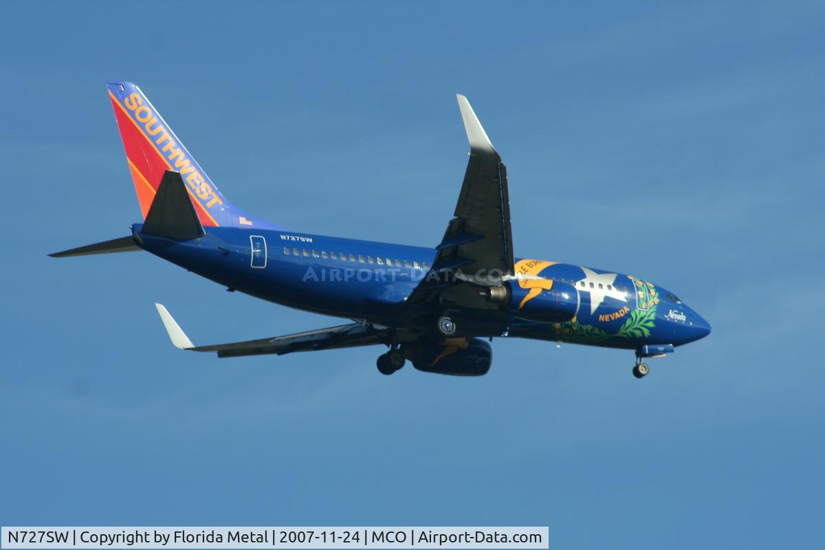 N727SW, 1999 Boeing 737-7H4 C/N 27859, Battle Born Nevada One