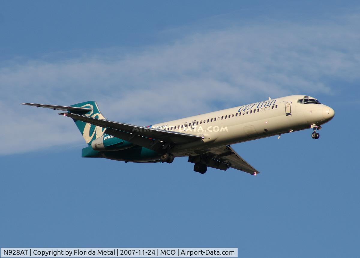 N928AT, 2000 Boeing 717-200 C/N 55076, Air Tran