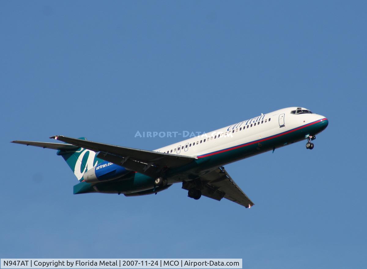 N947AT, 1999 Boeing 717-200 C/N 55010, Air Tran