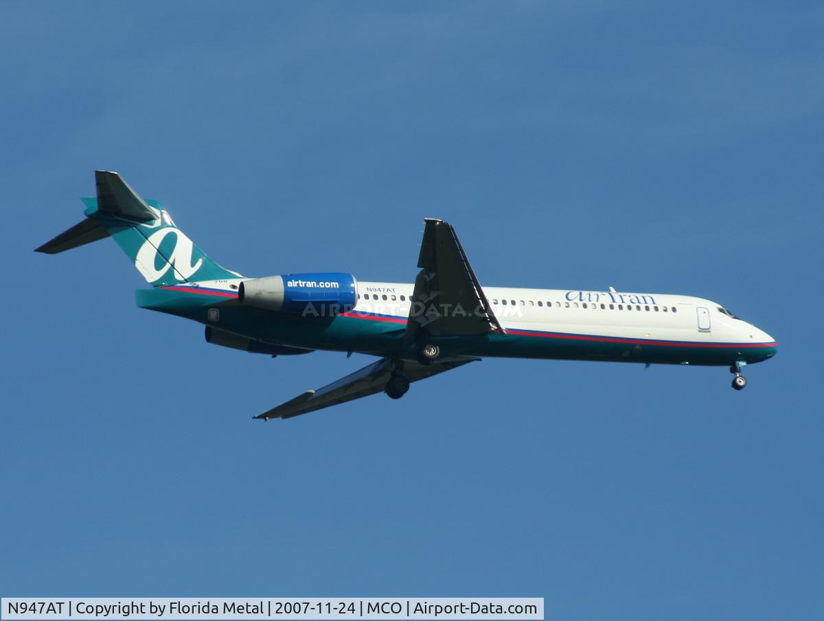 N947AT, 1999 Boeing 717-200 C/N 55010, Air Tran