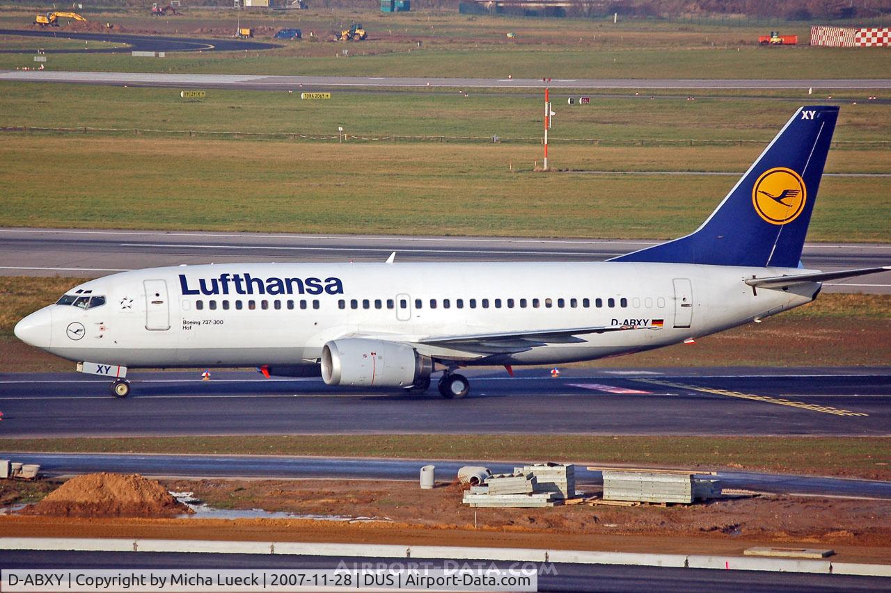 D-ABXY, 1989 Boeing 737-330 C/N 24563, B 737-300 