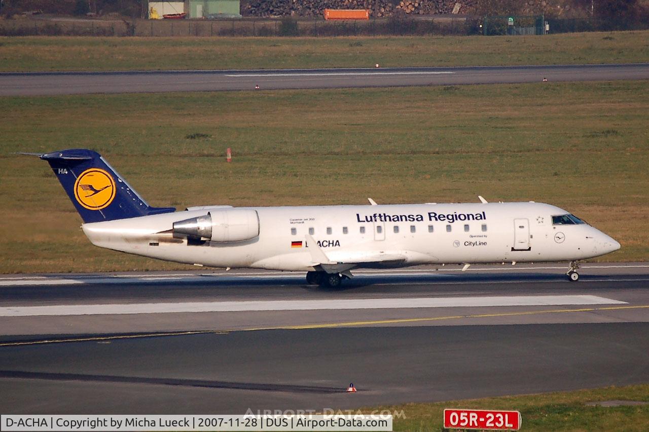 D-ACHA, 2000 Canadair CRJ-200LR (CL-600-2B19) C/N 7378, Taxiing to the gate