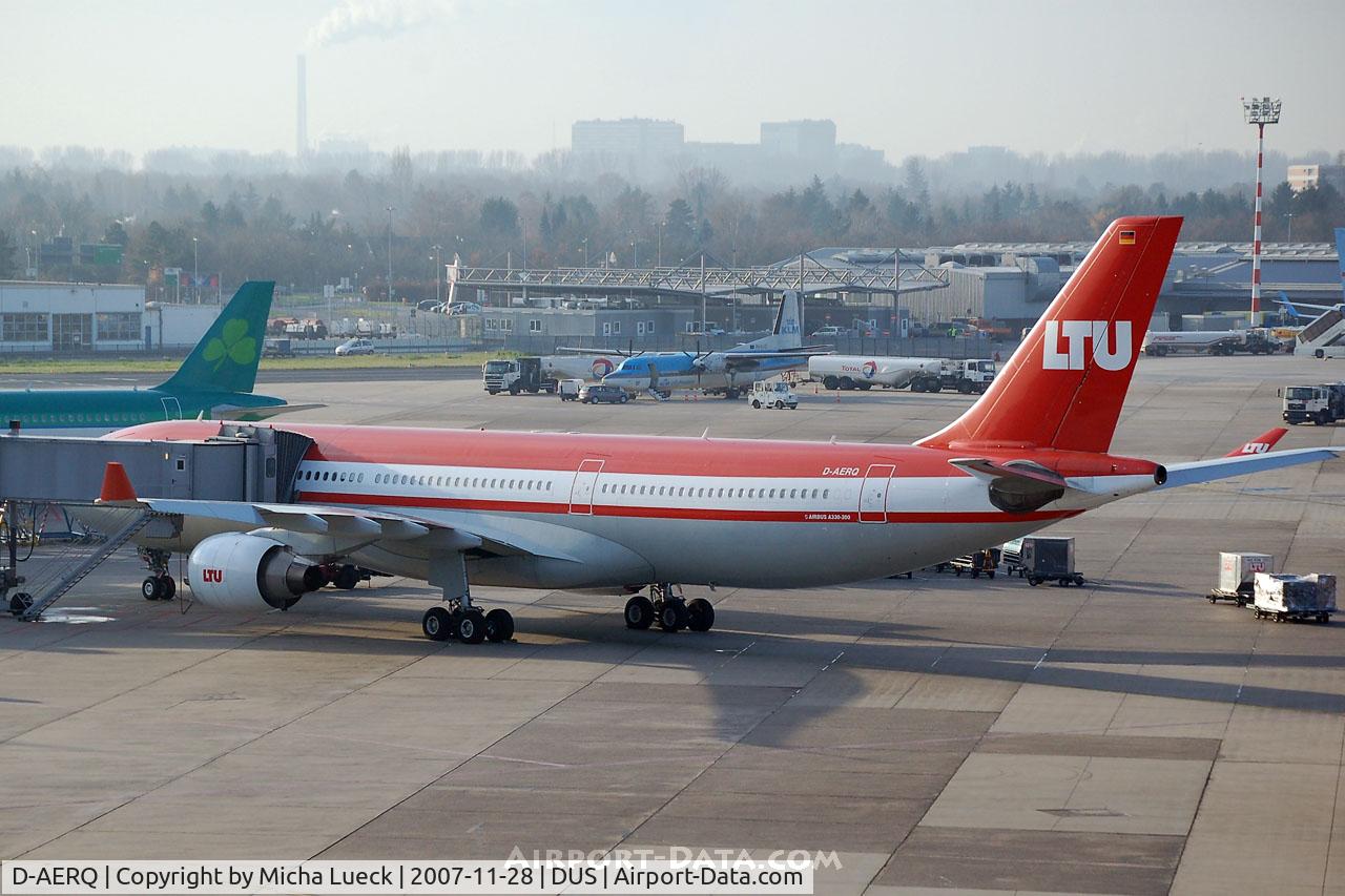 D-AERQ, 1996 Airbus A330-322 C/N 127, At Duesseldorf