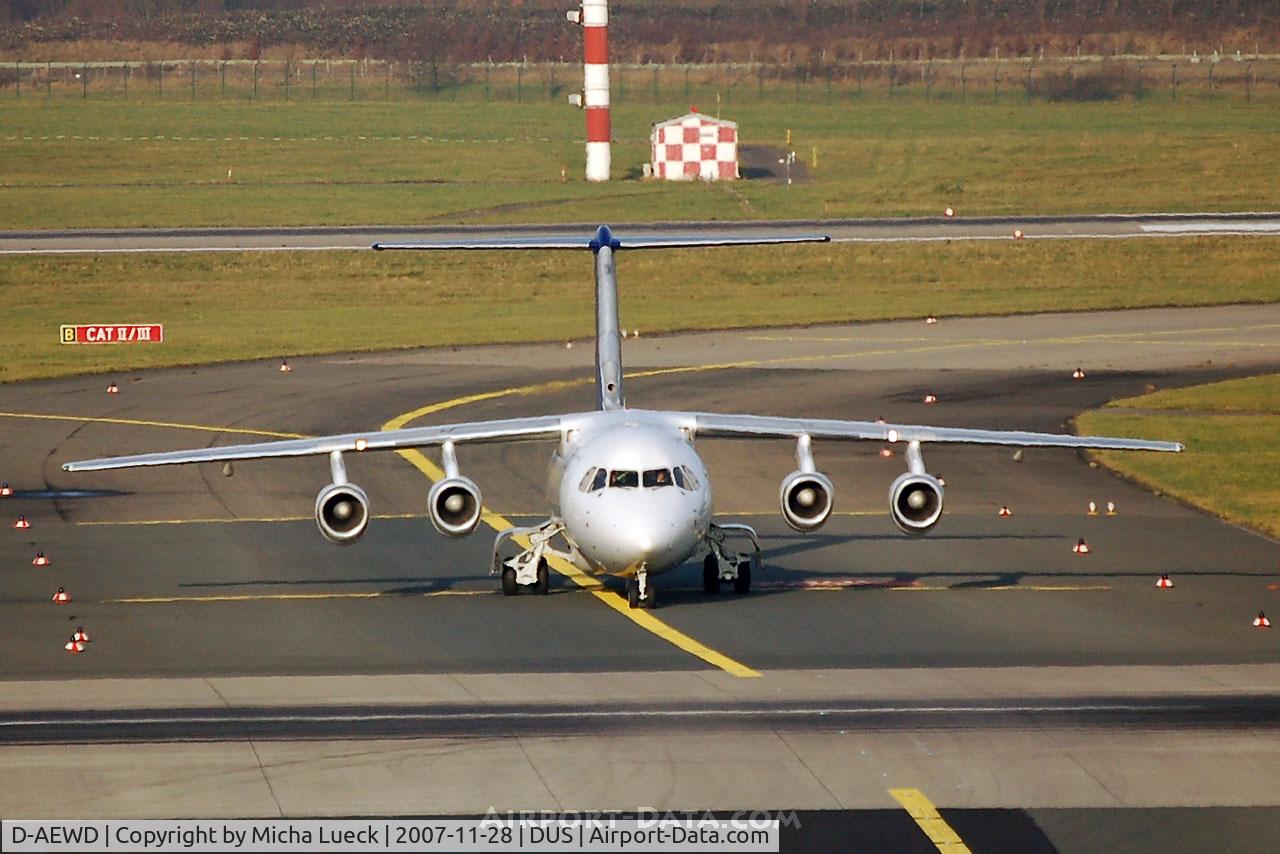 D-AEWD, 1987 British Aerospace BAe.146-200 C/N E2069, I love the four-holer!