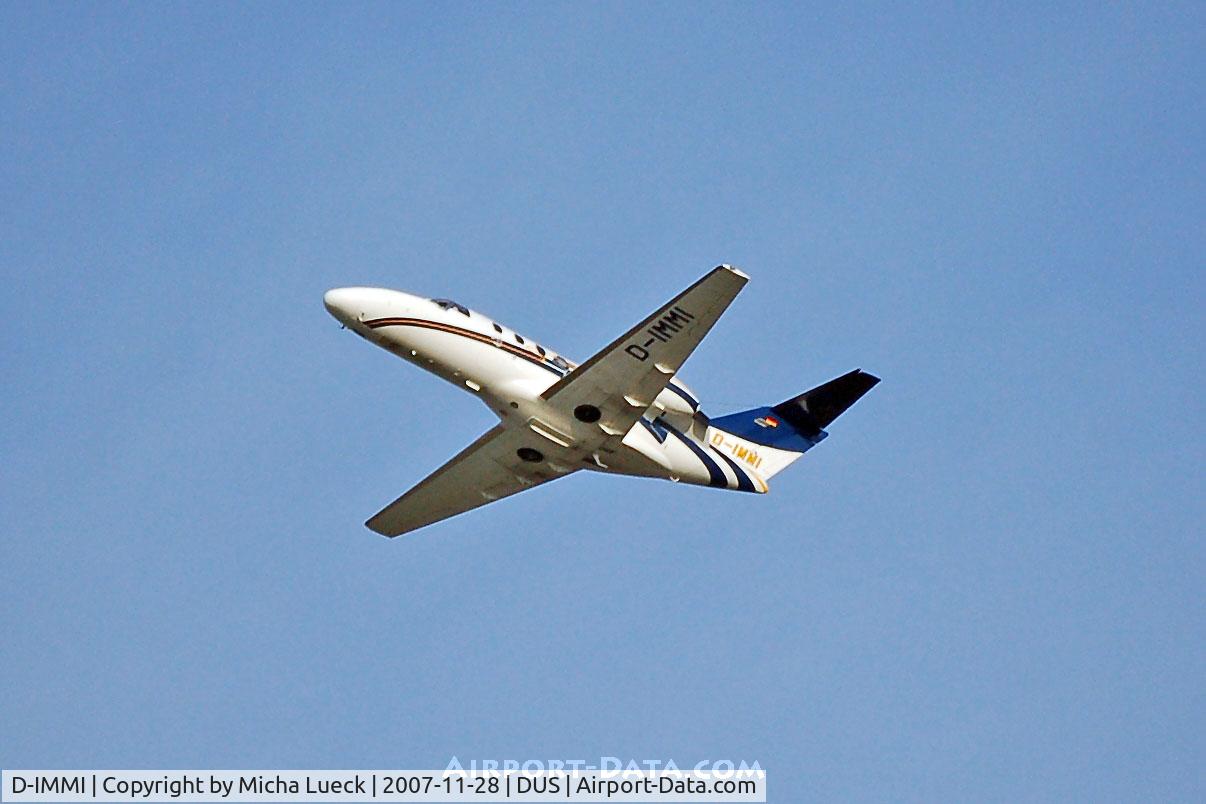 D-IMMI, 1999 Cessna 525 CitationJet CJ1 C/N 525-0303, Climbing out of Duesseldorf