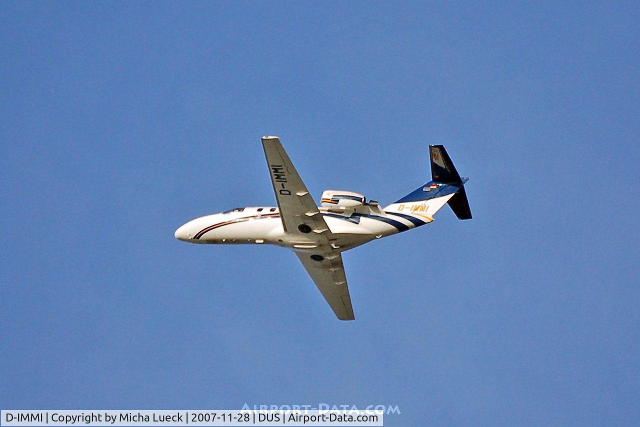D-IMMI, 1999 Cessna 525 CitationJet CJ1 C/N 525-0303, bye bye Duesseldorf