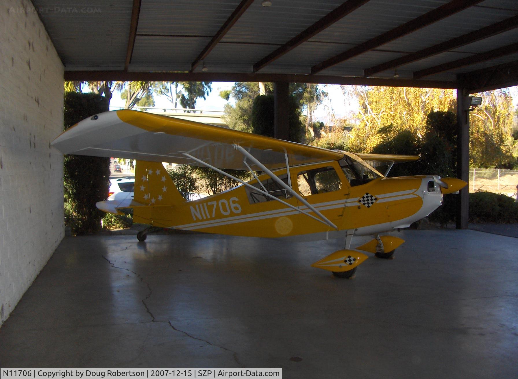 N11706, 1972 Bellanca 7KCAB Citabria C/N 319-72, 1972 Bellanca 7KCAB CITABRIA, Lycoming IO-320-E2A 150 Hp, restricted class, agricultural and pest control